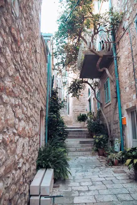 schmale Gasse